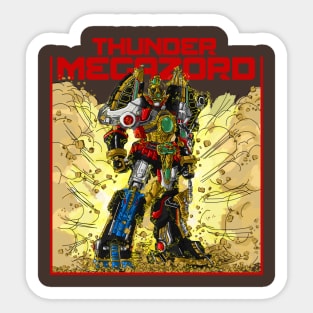 Thunder Megazord Sticker